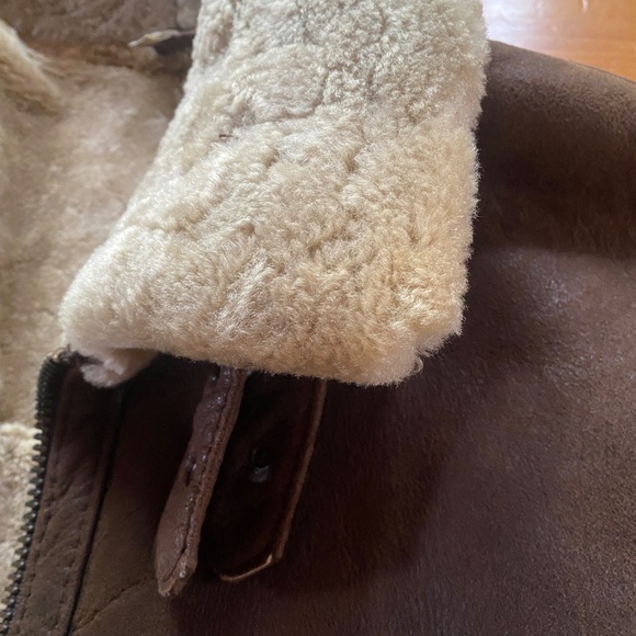 Men Bomber Leather Jacket - Picture 2 of 8